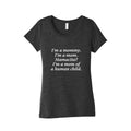 Im a Mommy Mamacita Womens Triblend Tee Unisex