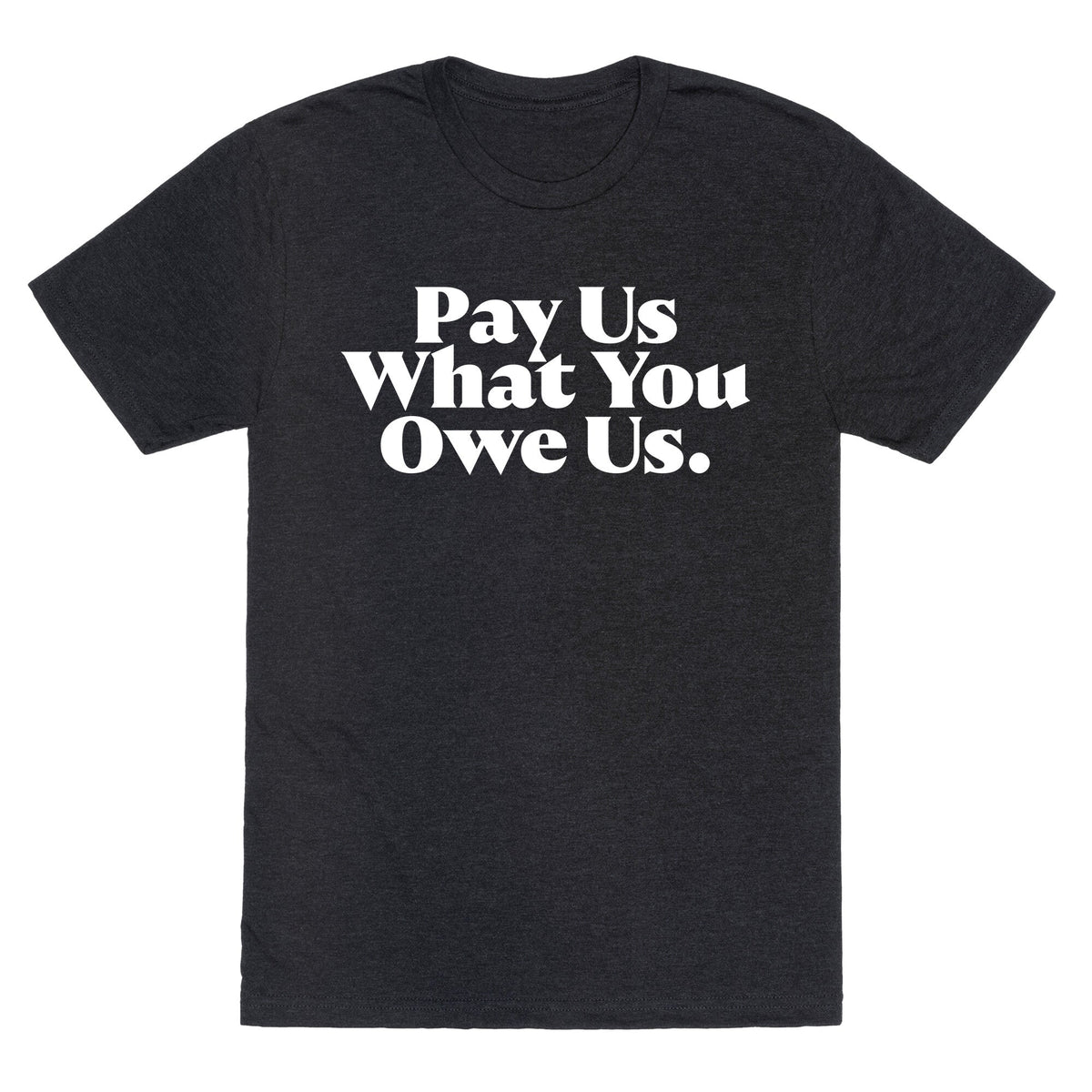 Pay Us What You Owe Us Unisex Triblend Tee Unisex