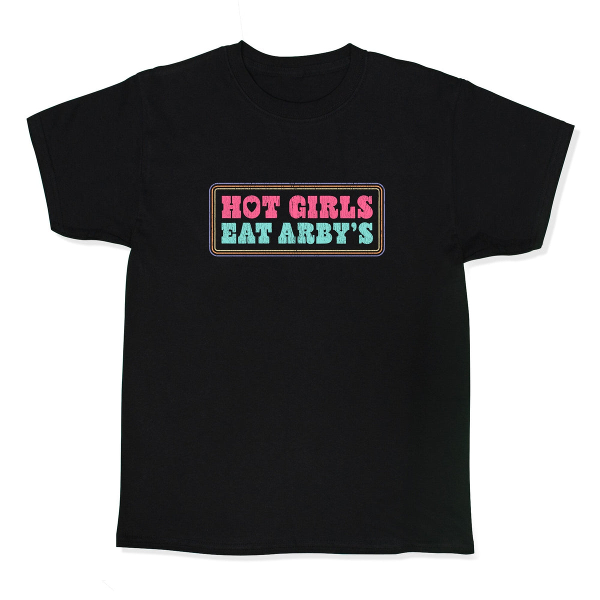 Hot Girls Eat Arbys Colorful Kids Tee Unisex