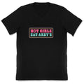Hot Girls Eat Arbys Colorful V-Neck Unisex