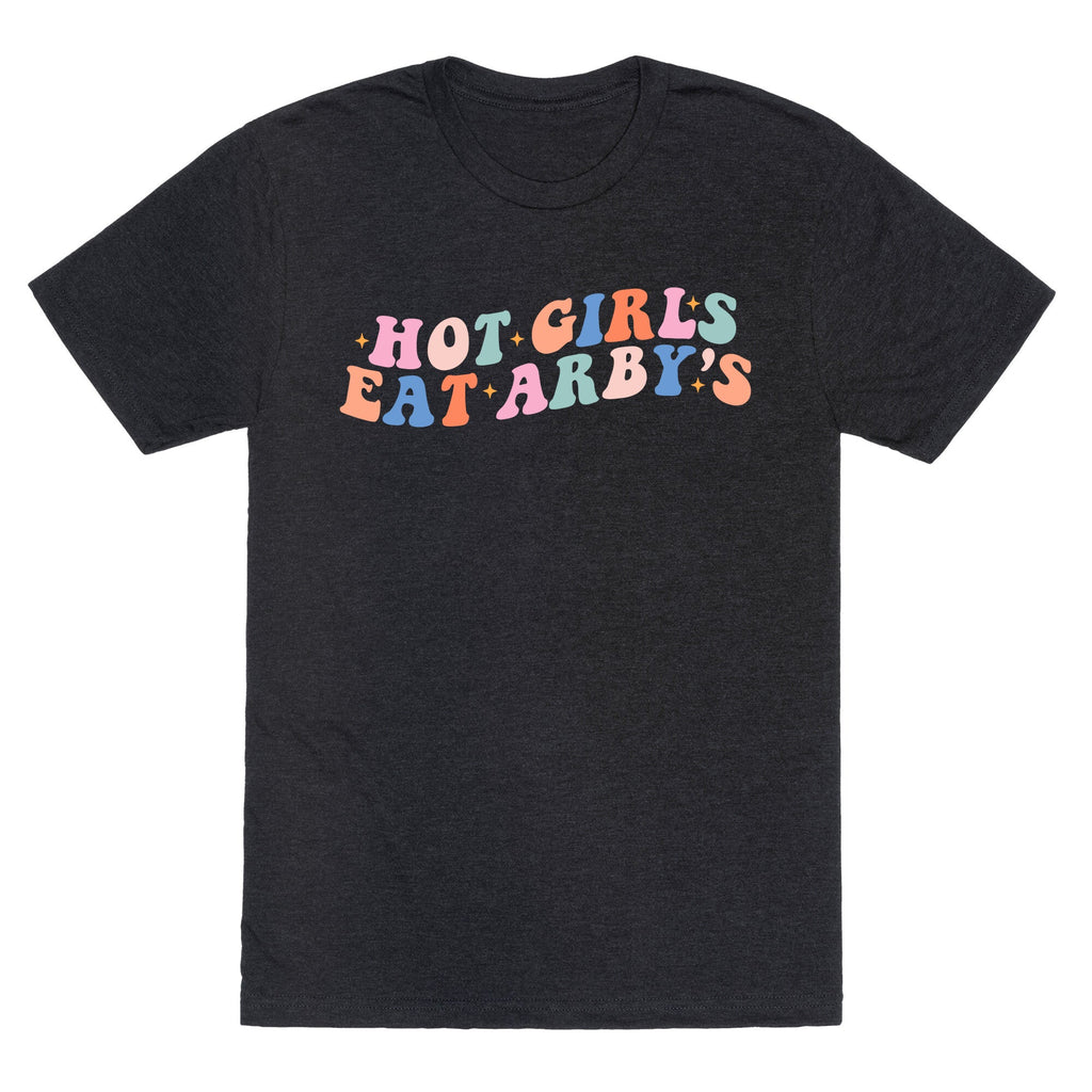 Hot Girls Eat Arbys Retro Unisex Triblend Tee Unisex