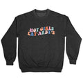 Hot Girls Eat Arbys Retro Crewneck Unisex
