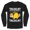 Tacocat Spelled Backwards Longsleeve Tee Unisex