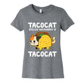 Tacocat Spelled Backwards Womens Cotton Tee Unisex