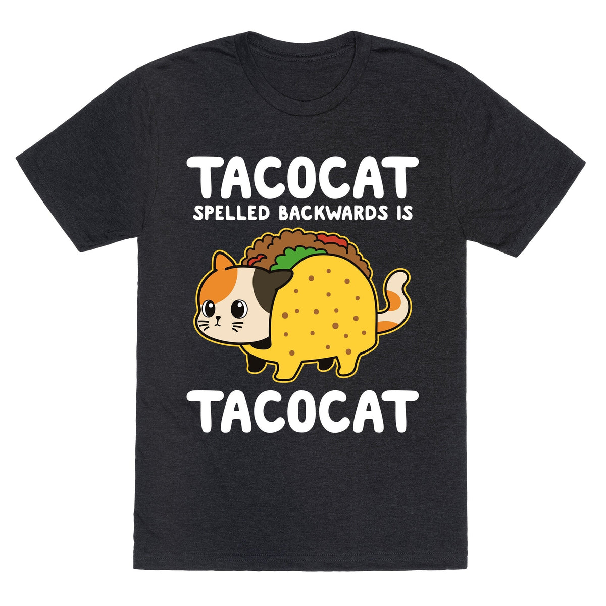 Tacocat Spelled Backwards Unisex Triblend Tee Unisex