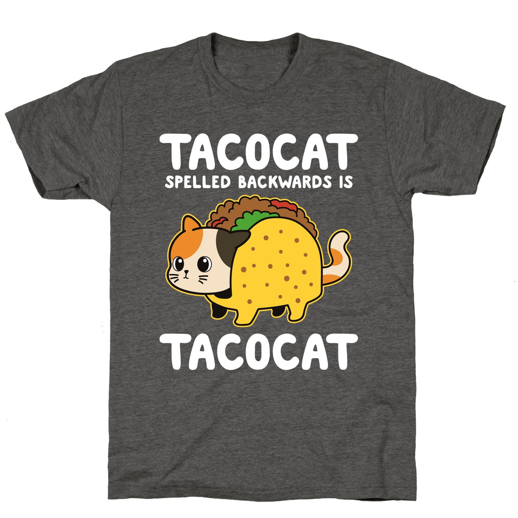 Tacocat Spelled Backwards Unisex Triblend Tee Unisex