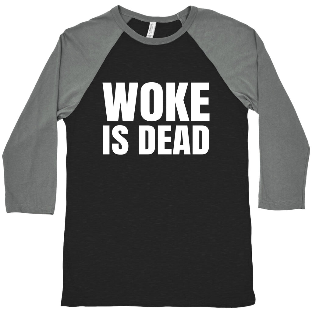 Woke Is Dead Cartman Baseball Tee Unisex