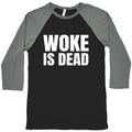 Woke Is Dead Cartman Baseball Tee Unisex