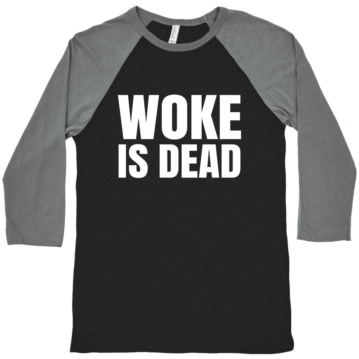 Woke Is Dead Cartman Baseball Tee Unisex