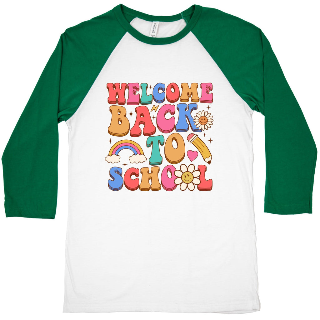 Welcome Back to School Baseball Tee Unisex
