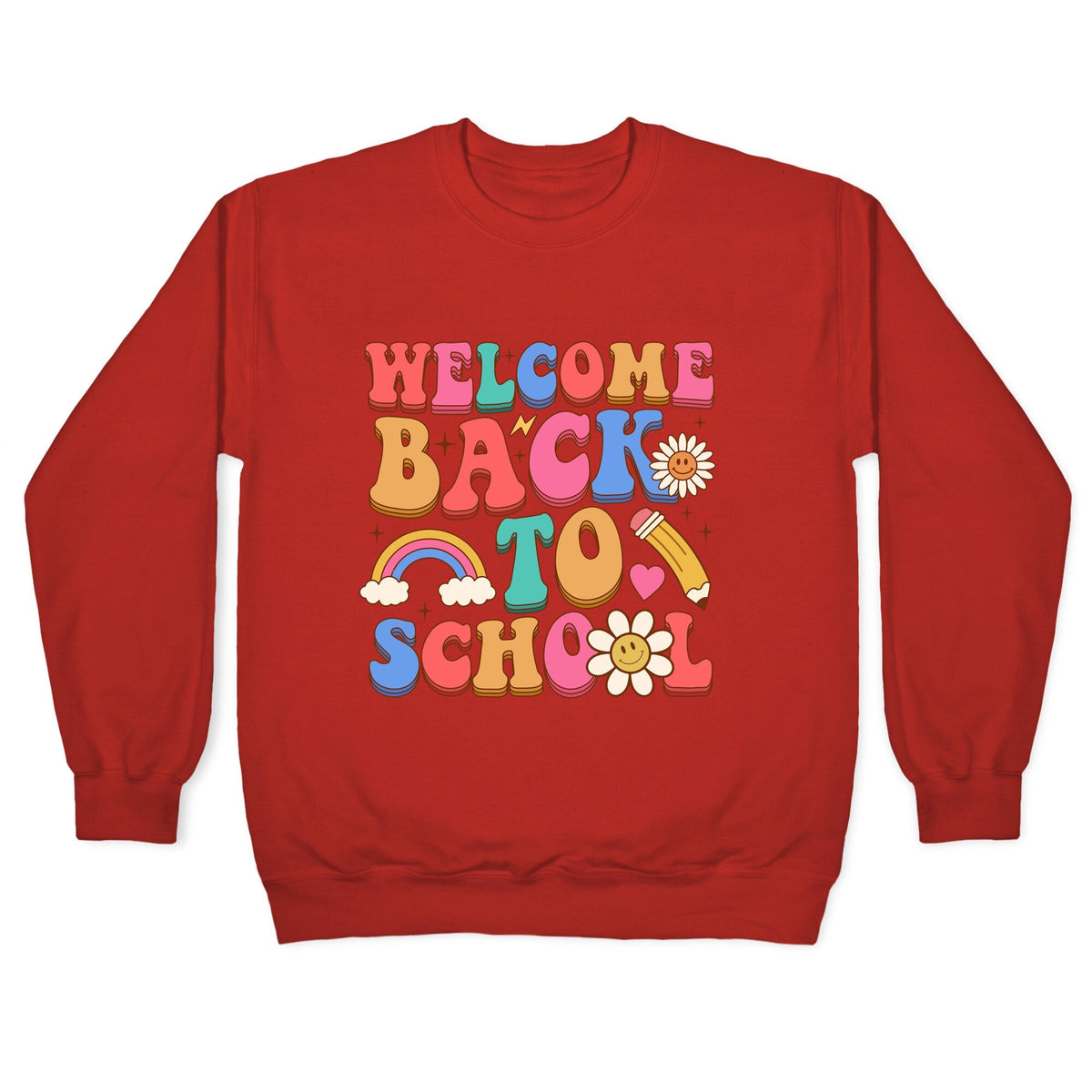 Welcome Back to School Crewneck Unisex