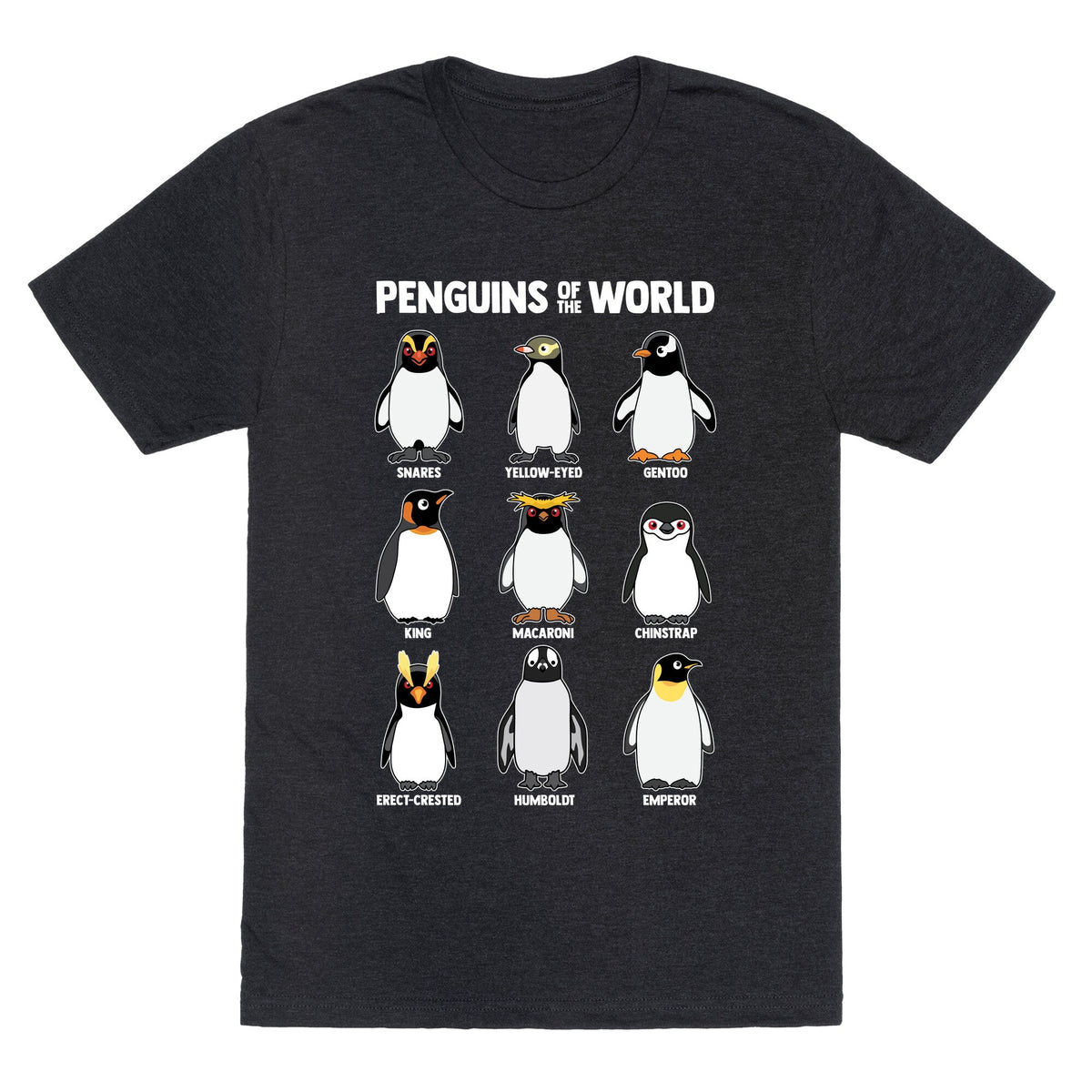 Penguins of the World Unisex Triblend Tee Unisex