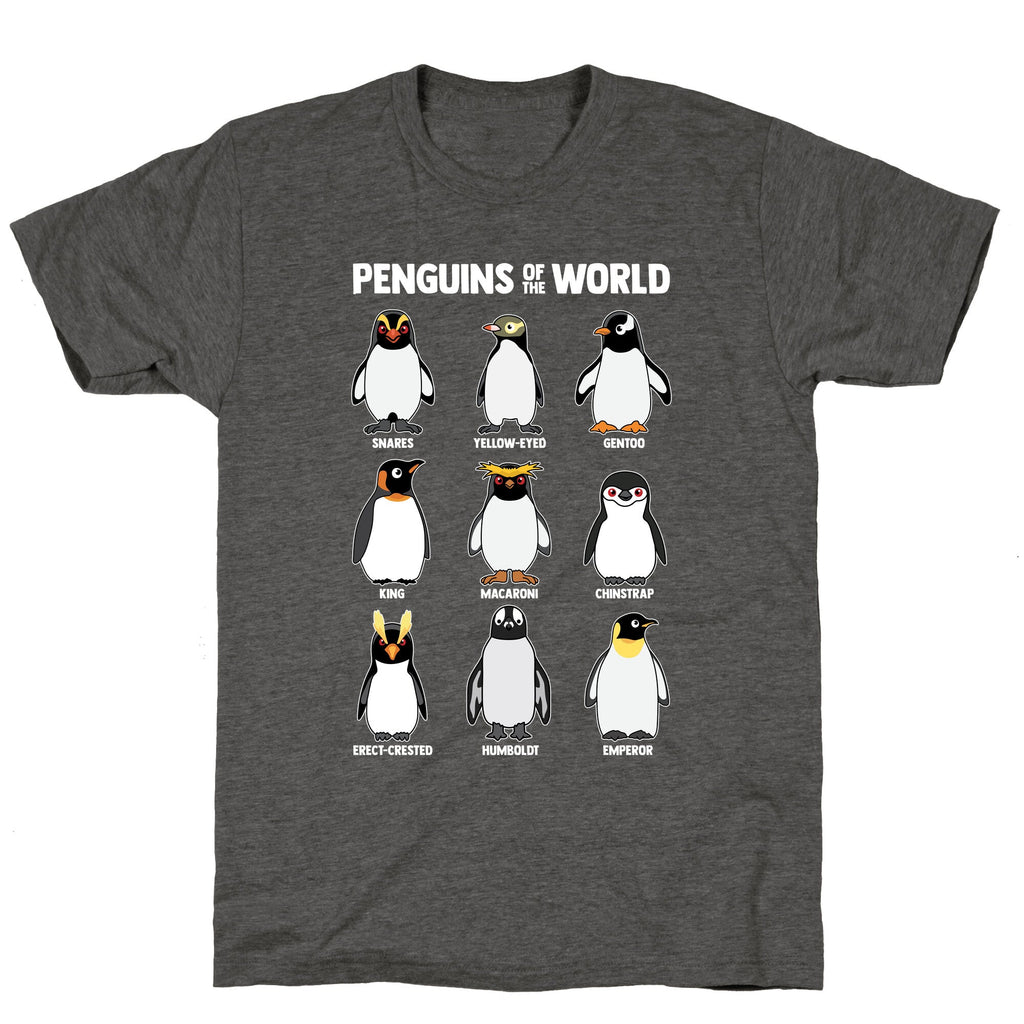 Penguins of the World Unisex Triblend Tee Unisex