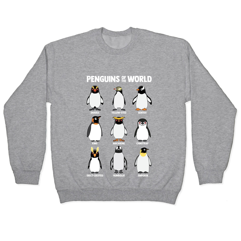 Penguins of the World Crewneck Unisex