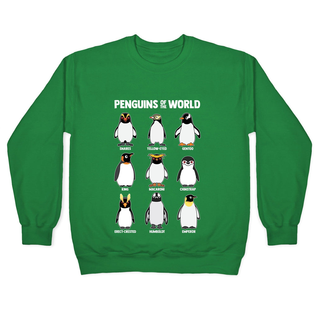 Penguins of the World Crewneck Unisex