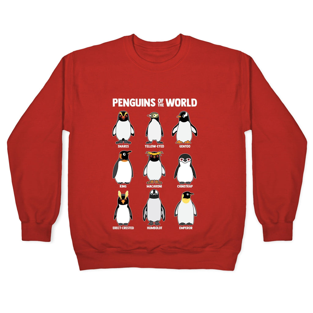 Penguins of the World Crewneck Unisex