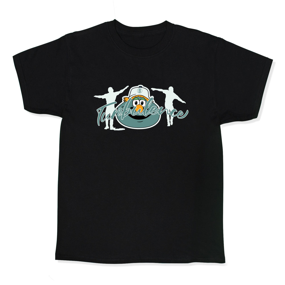 Turbulence Baseball Kids Tee Unisex