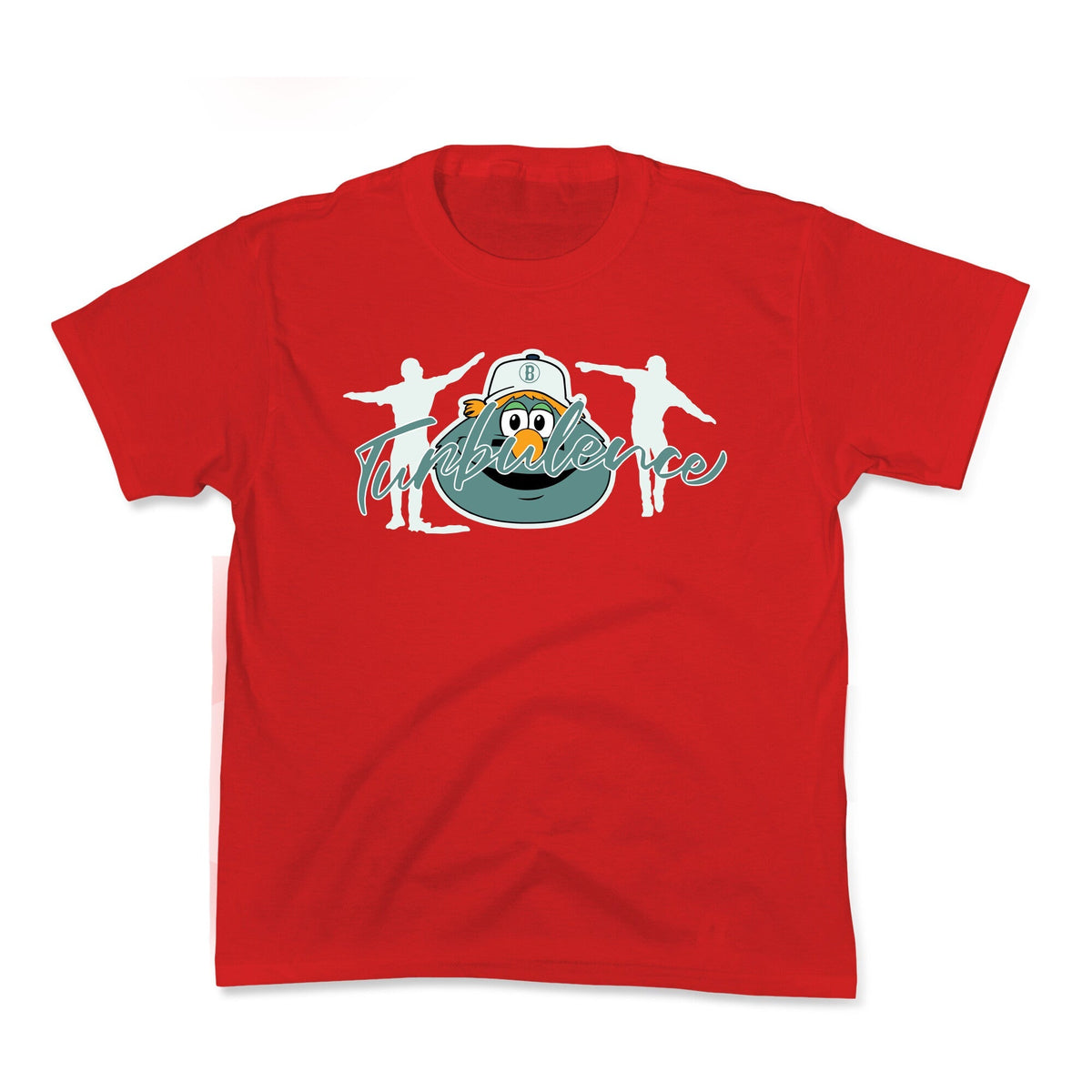 Turbulence Baseball Kids Tee Unisex