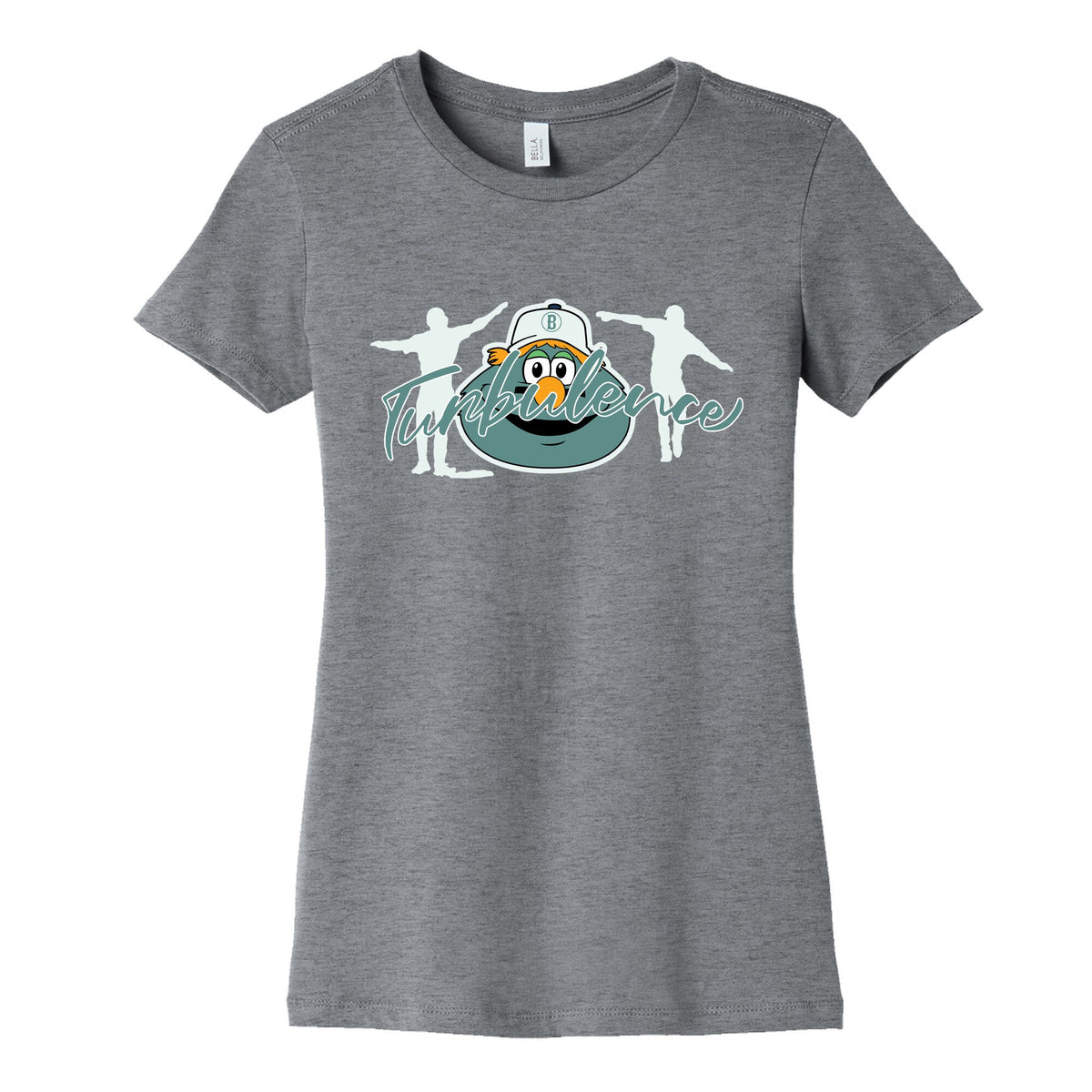 Turbulence Baseball Womens Cotton Tee Unisex