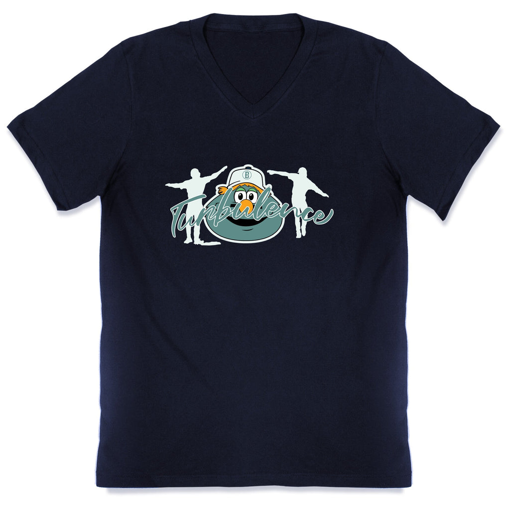 Turbulence Baseball V-Neck Unisex