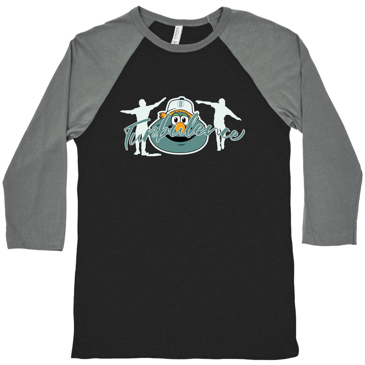 Turbulence Baseball Baseball Tee Unisex