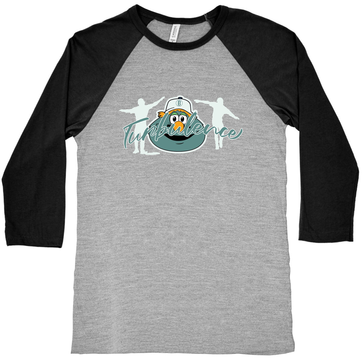 Turbulence Baseball Baseball Tee Unisex