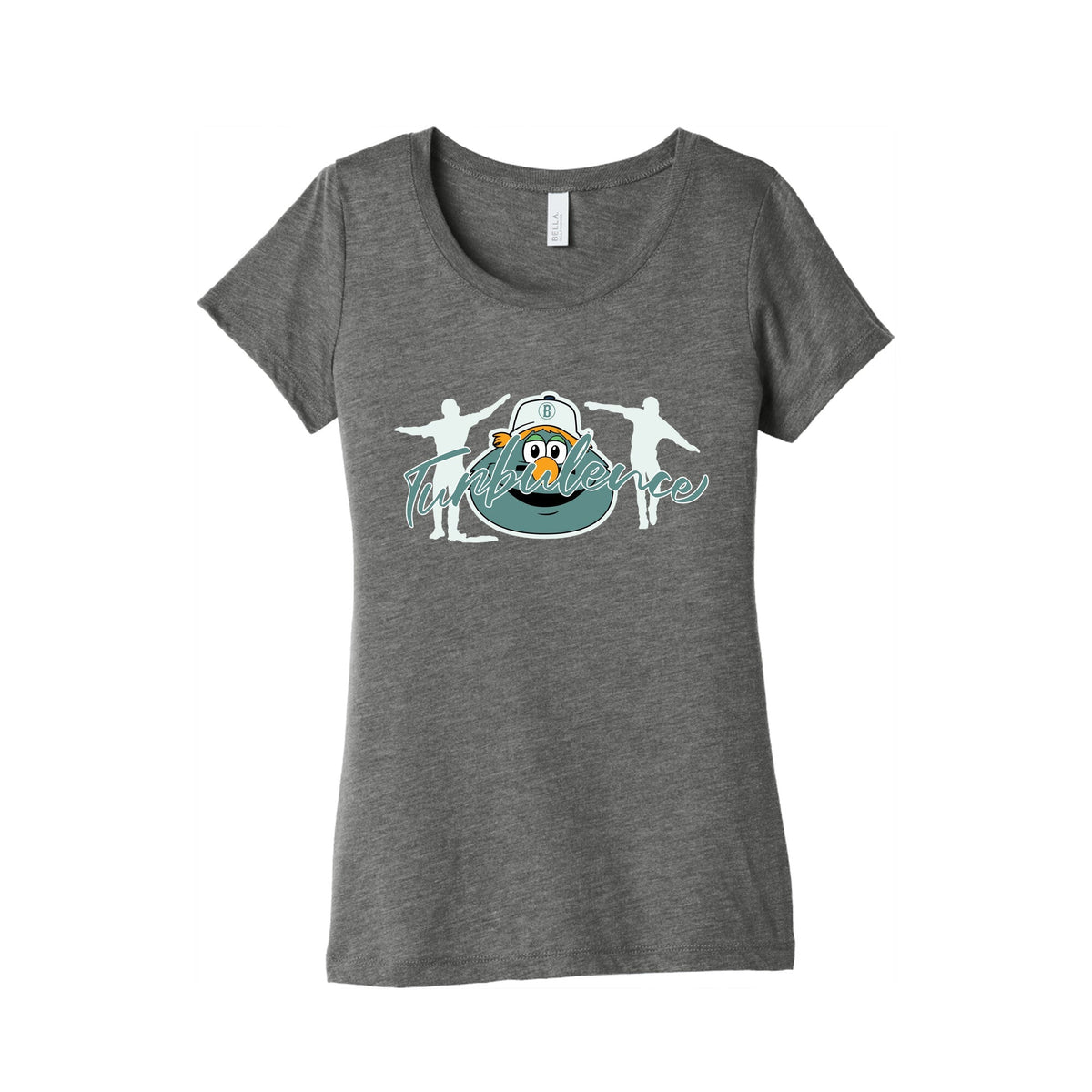 Turbulence Baseball Womens Triblend Tee Unisex