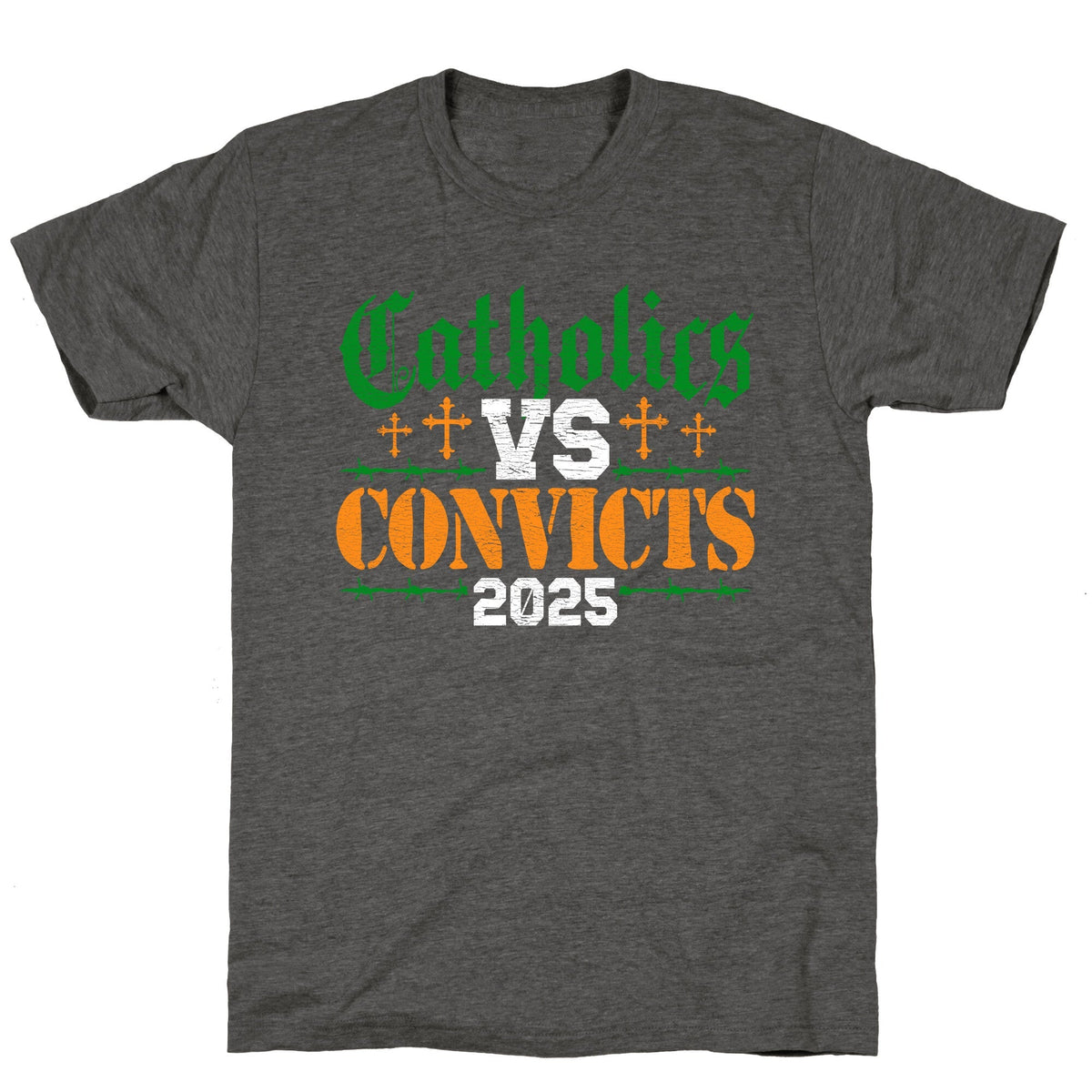 Catholics vs Convicts 2025 Unisex Triblend Tee Unisex