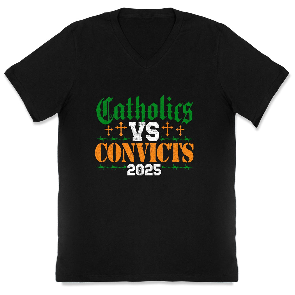 Catholics vs Convicts 2025 V-Neck Unisex
