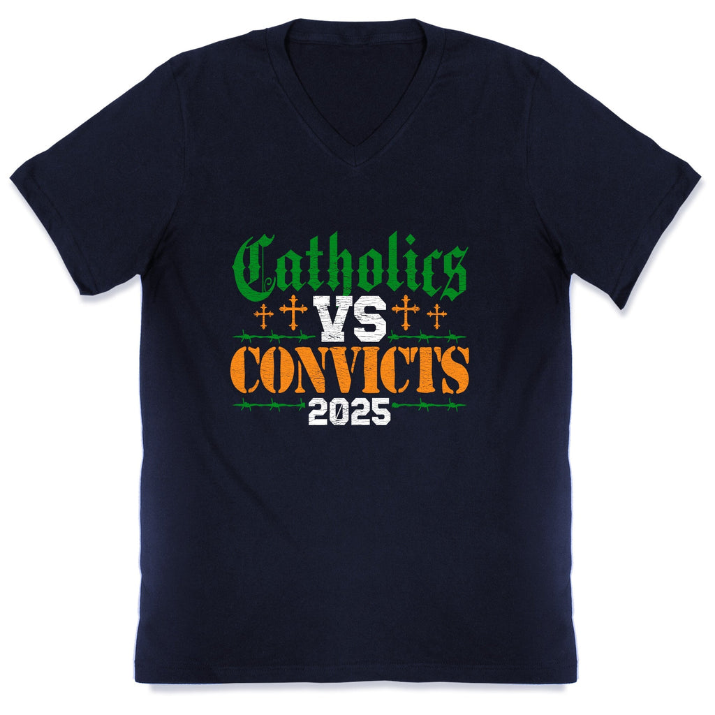 Catholics vs Convicts 2025 V-Neck Unisex