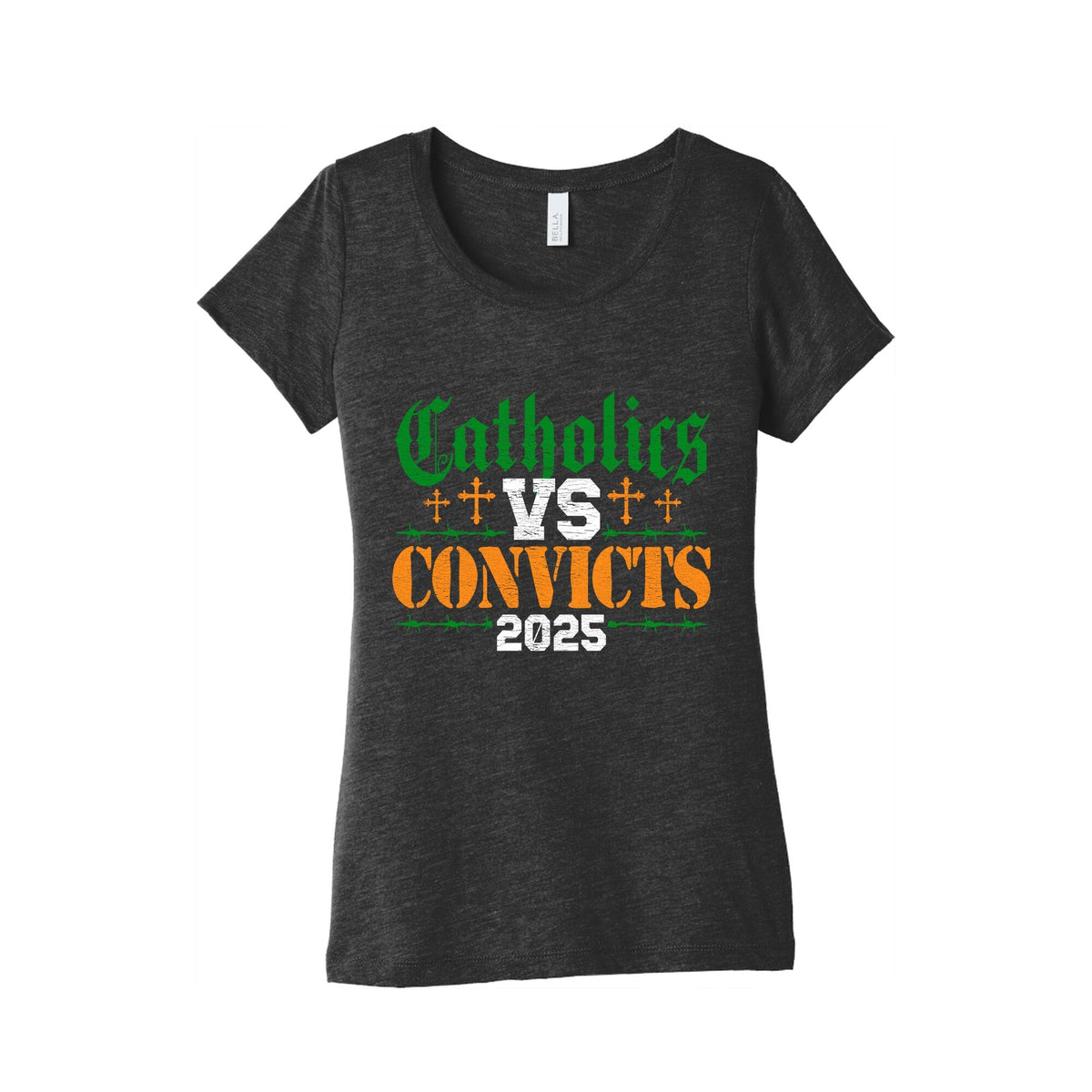 Catholics vs Convicts 2025 Womens Triblend Tee Unisex