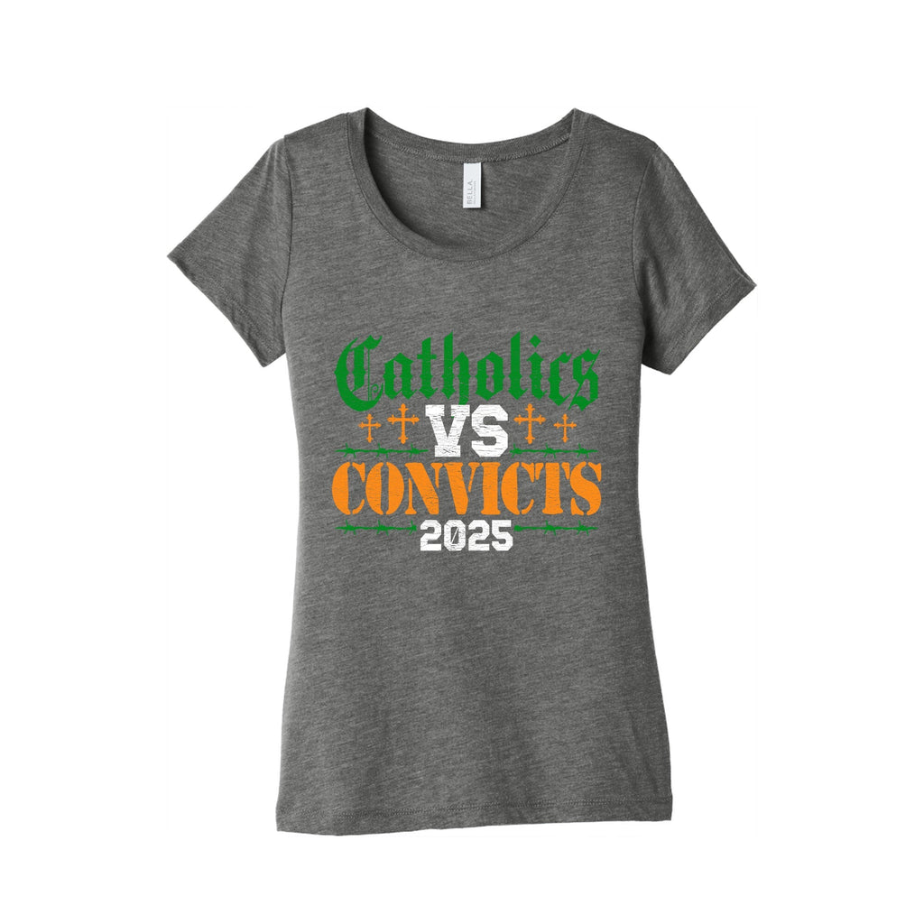 Catholics vs Convicts 2025 Womens Triblend Tee Unisex
