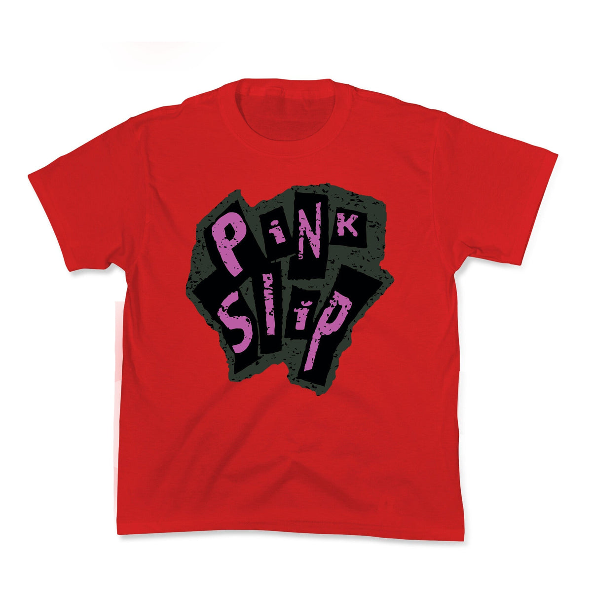 Freaky Friday Pink Slip Kids Tee Unisex