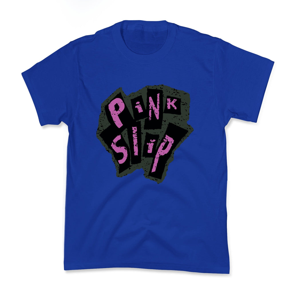 Freaky Friday Pink Slip Kids Tee Unisex