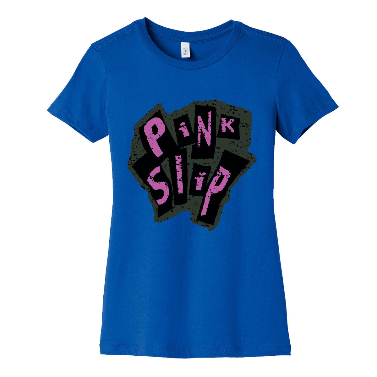 Freaky Friday Pink Slip Womens Cotton Tee Unisex