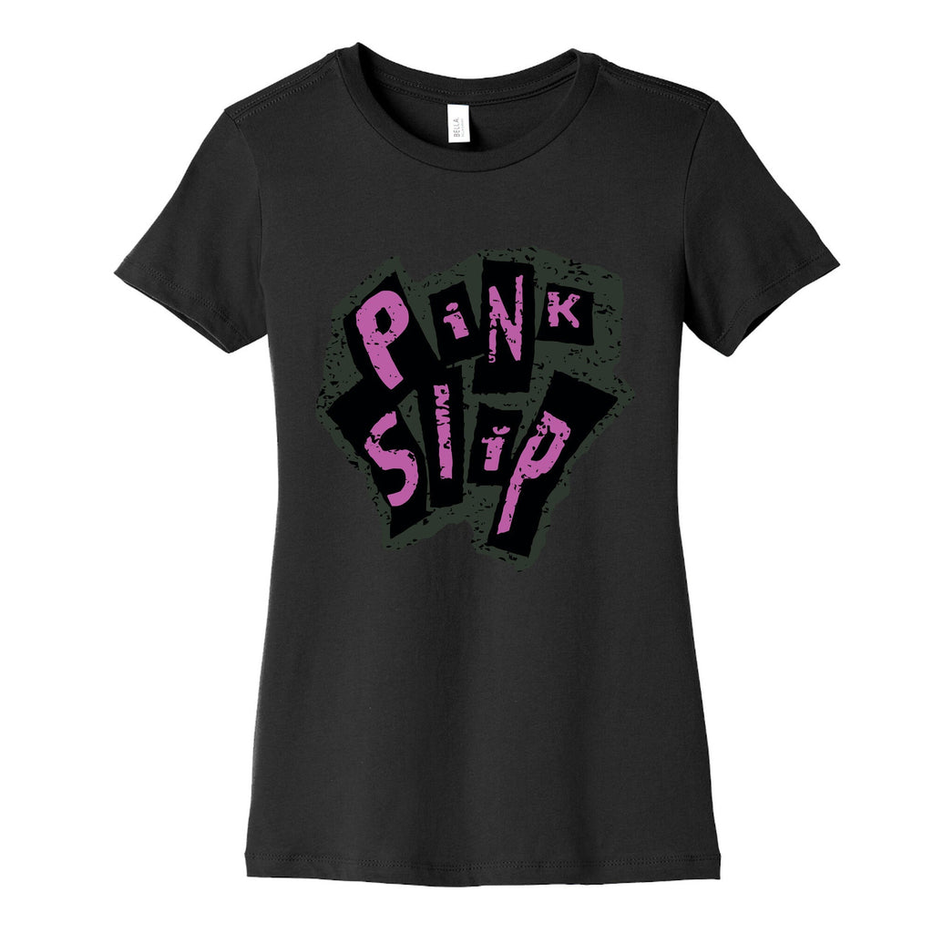 Freaky Friday Pink Slip Womens Cotton Tee Unisex