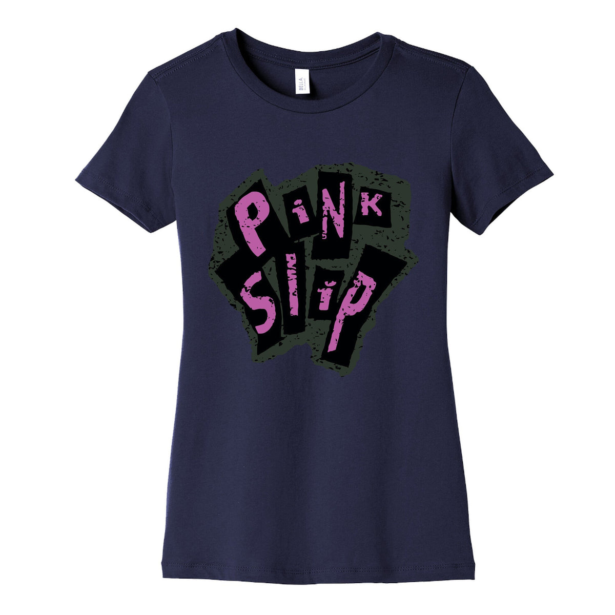 Freaky Friday Pink Slip Womens Cotton Tee Unisex