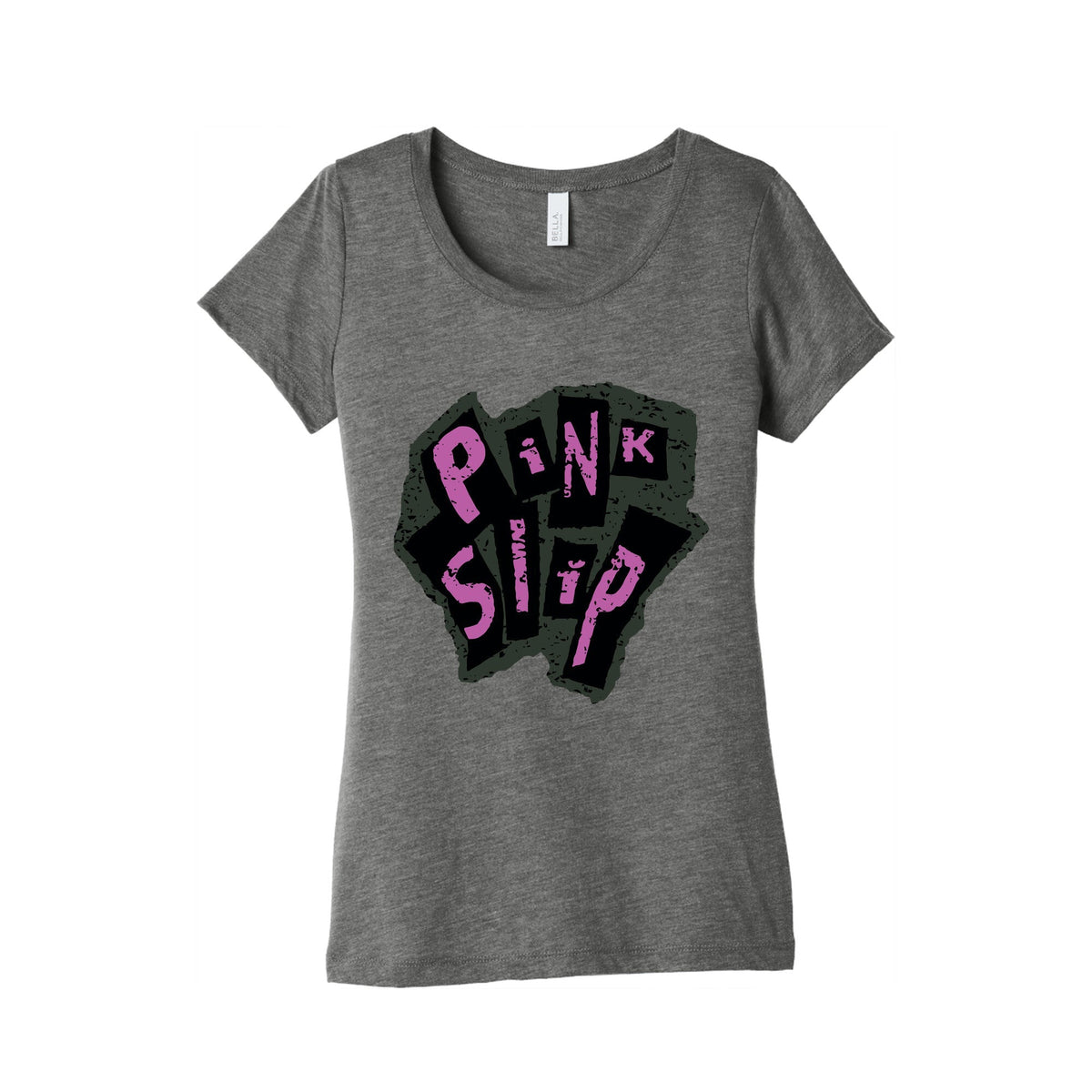 Freaky Friday Pink Slip Womens Triblend Tee Unisex