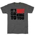 Bieber Its Not Clocking To You Unisex Triblend Tee Unisex