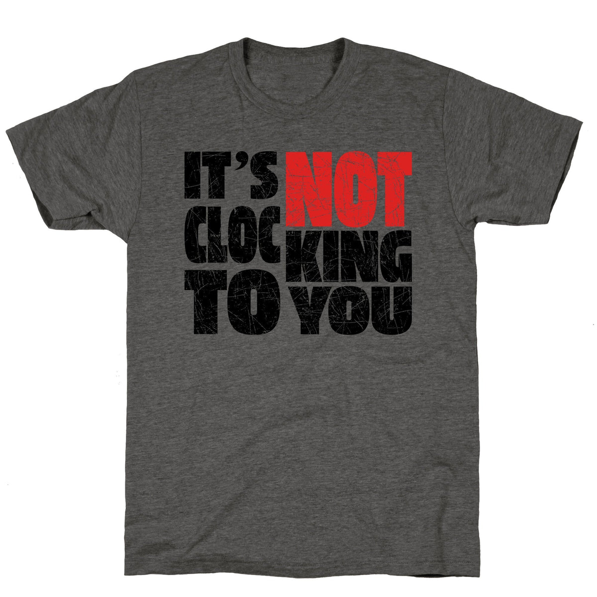 Bieber Its Not Clocking To You Unisex Triblend Tee Unisex