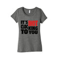 Bieber Its Not Clocking To You Womens Triblend Tee Unisex