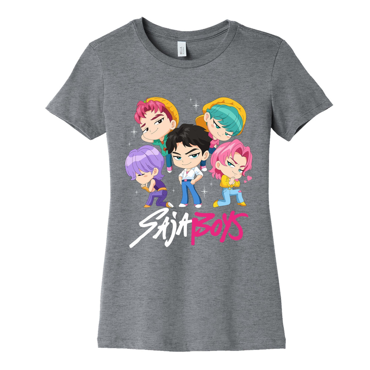 Saja Boys Kpop Demon Hunters Womens Cotton Tee Unisex