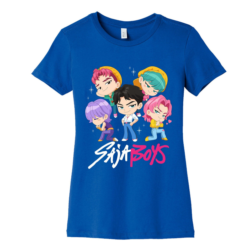 Saja Boys Kpop Demon Hunters Womens Cotton Tee Unisex