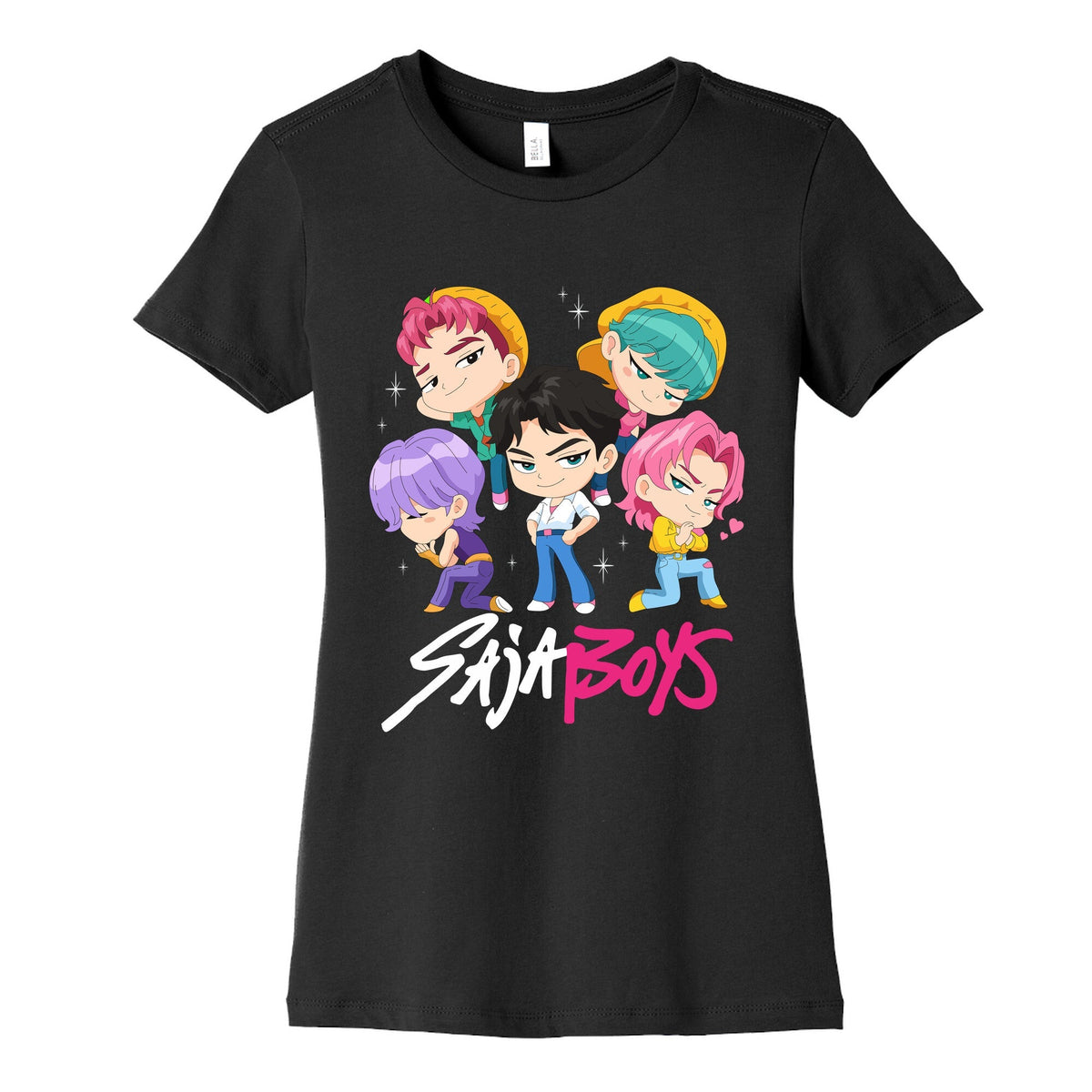 Saja Boys Kpop Demon Hunters Womens Cotton Tee Unisex