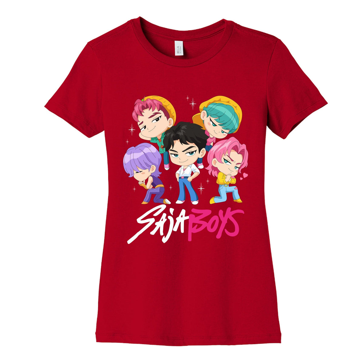 Saja Boys Kpop Demon Hunters Womens Cotton Tee Unisex