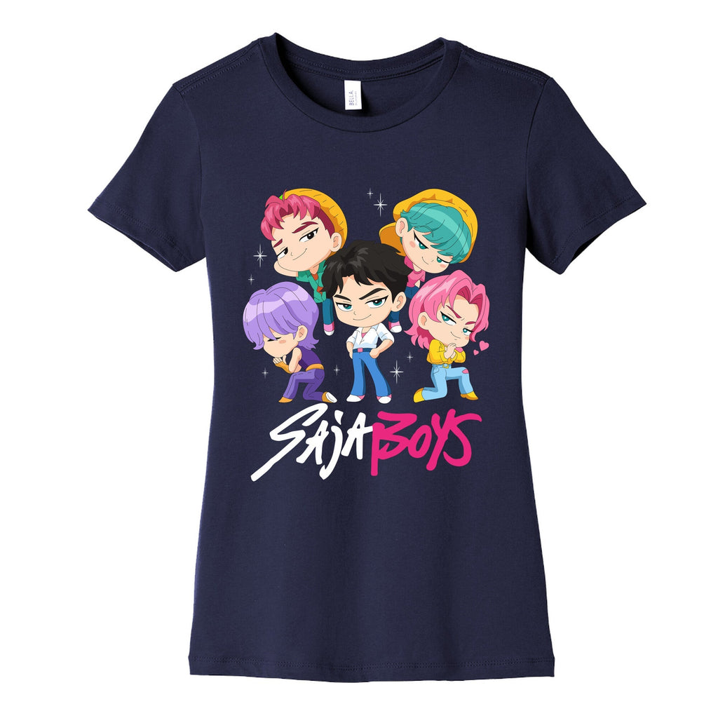 Saja Boys Kpop Demon Hunters Womens Cotton Tee Unisex