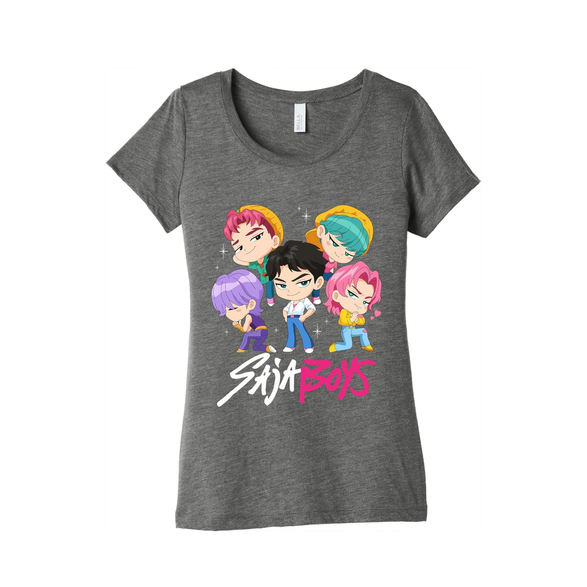 Saja Boys Kpop Demon Hunters Womens Triblend Tee Unisex
