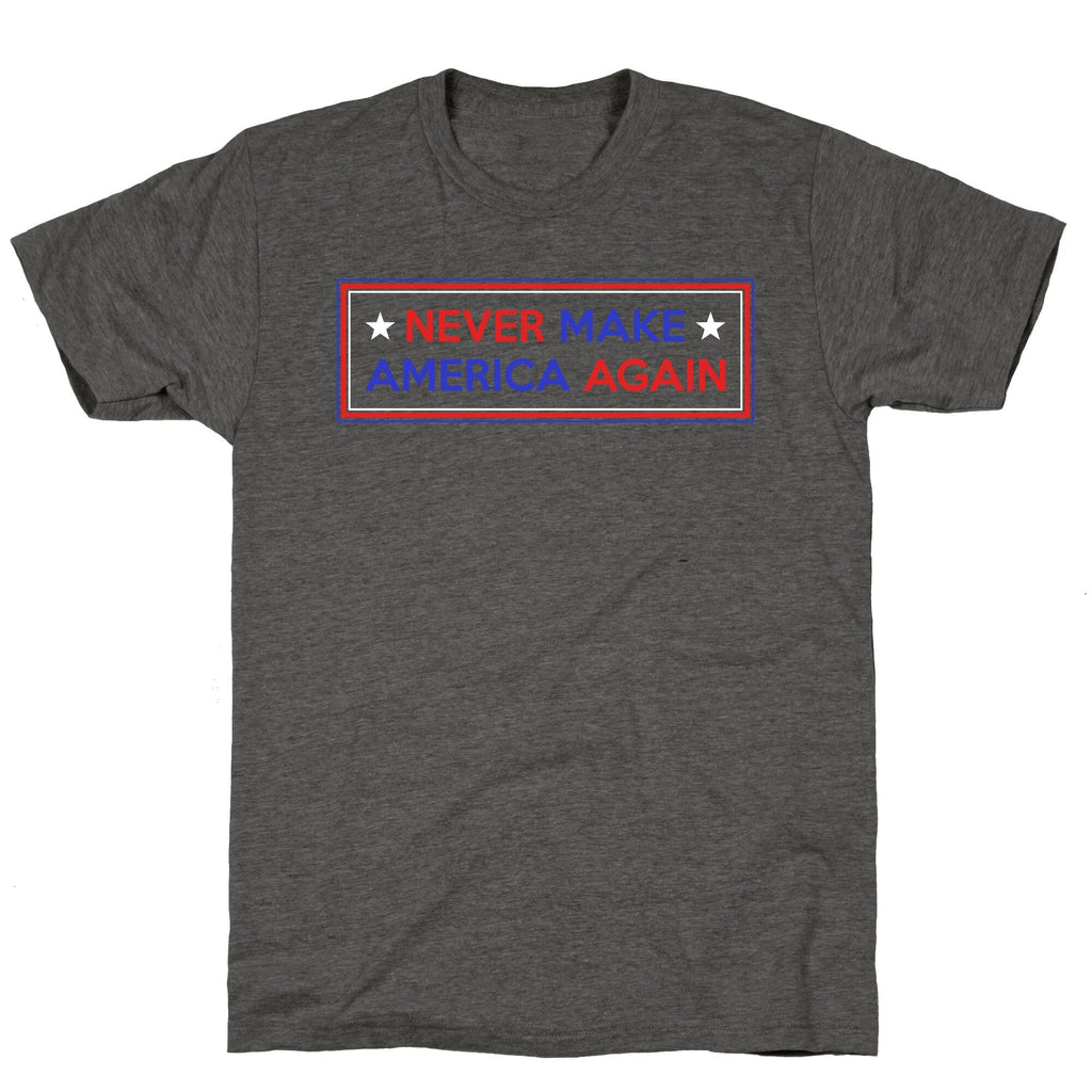 Never Make America Again Trump Unisex Triblend Tee Unisex