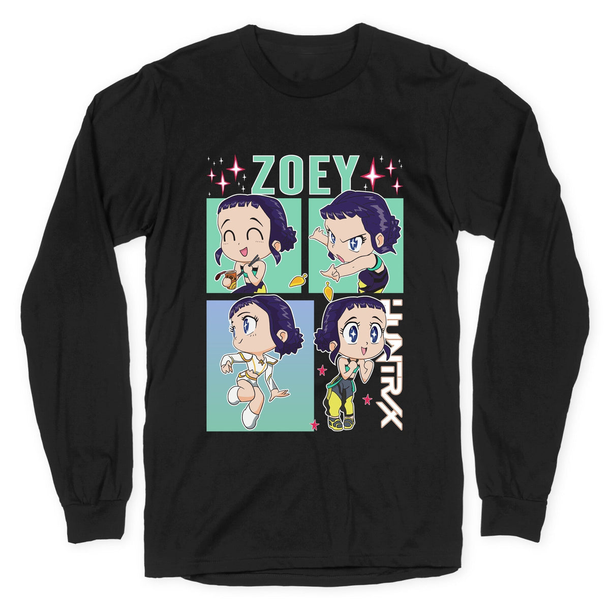 Zoey Kpop Demon Hunters Longsleeve Tee Unisex