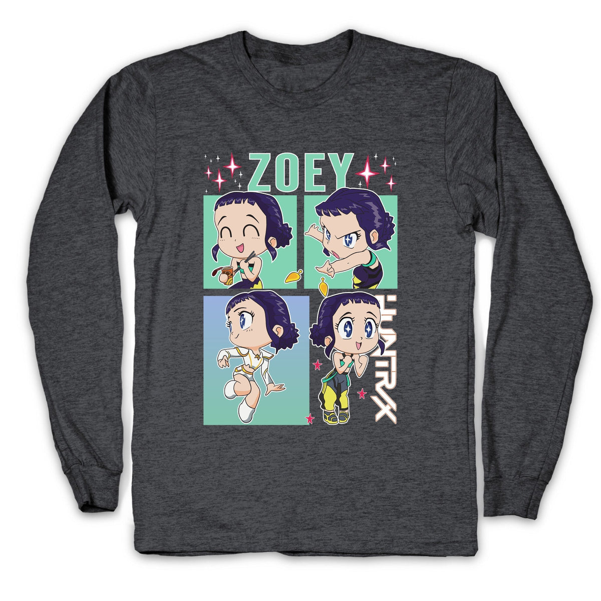 Zoey Kpop Demon Hunters Longsleeve Tee Unisex